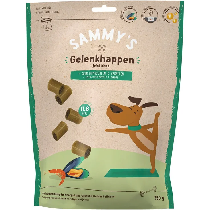 Bosch Sammy´s Gelenkhappen 350g, Hundesnack zur Unterstützung von Knorpel und Gelenken – Bild 1