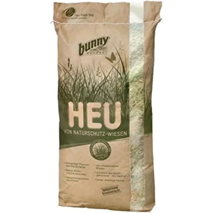 Bunny HENO Natural Meadows, Kleintierfutter mit 1,7 kg für gesunde Ernährung – Bild 1