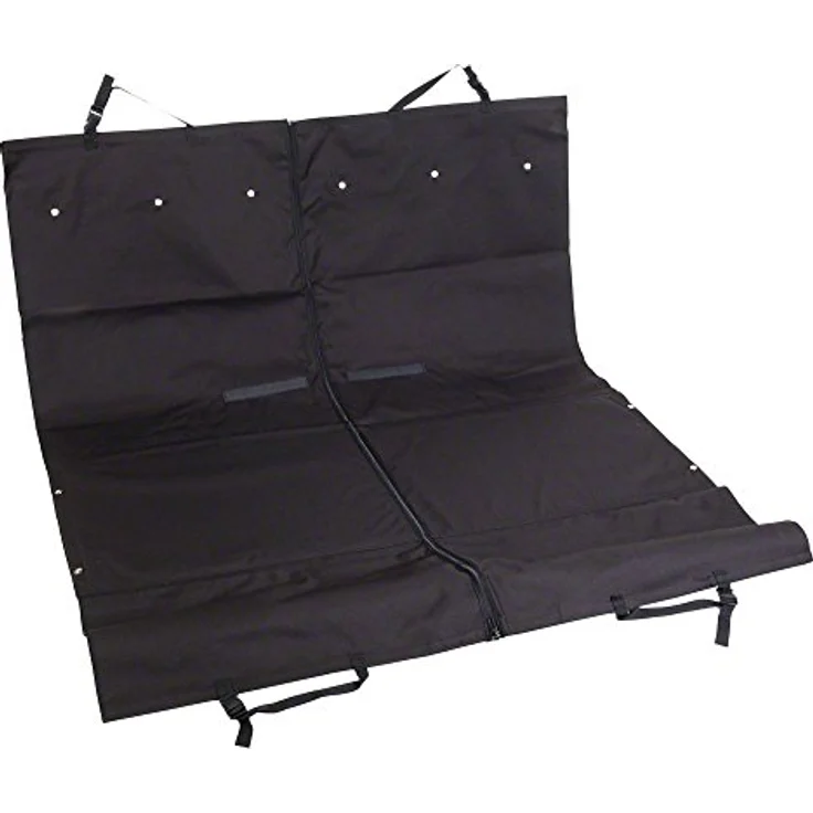 Kleinmetall Autoschondecke Bridge, L 167 x B 138 cm mit anpassbaren Stützplatten und Beinfreiheit für mitfahrende Personen – Bild 2