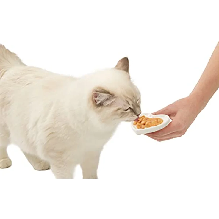 Catit Creamy Leckerei für Katzen, 4er-Pack Huhn, hohe Fleischanteil, getreidefrei, mit Taurin, reich an Aminosäuren – Bild 2