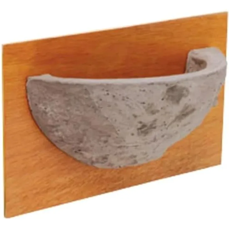 Westfalia Werkzeug Nistkasten Mehlschwalbennest, Ton mit Holzplatte zur einfachen Montage, 200 x 90 x 80 mm