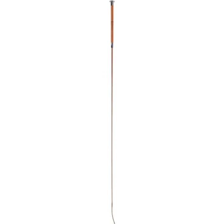 Covalliero Gerte Dressur, 110 cm, Kunstledergriff mit Logo-Applikation, Cognac – Bild 1