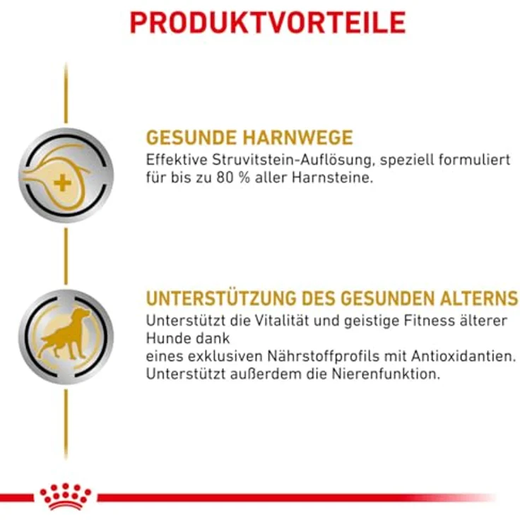Royal Canin Veterinary Urinary S/O Ageing 7+, Hundefutter für gesunde Harngesundheit, 12x85g – Bild 8