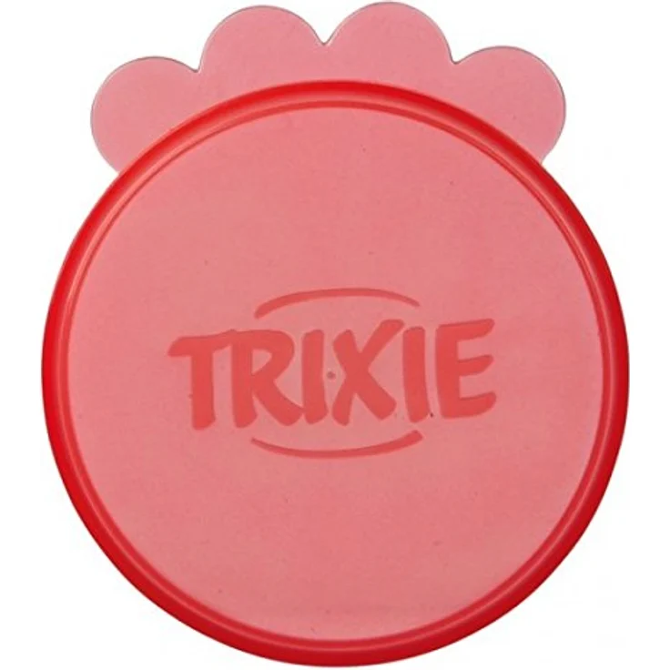 TRIXIE Napfunterlage Dosendeckel - Kunststoff-Dosendeckel, spülmaschinenfest, für Futterdosen geeignet – Bild 2