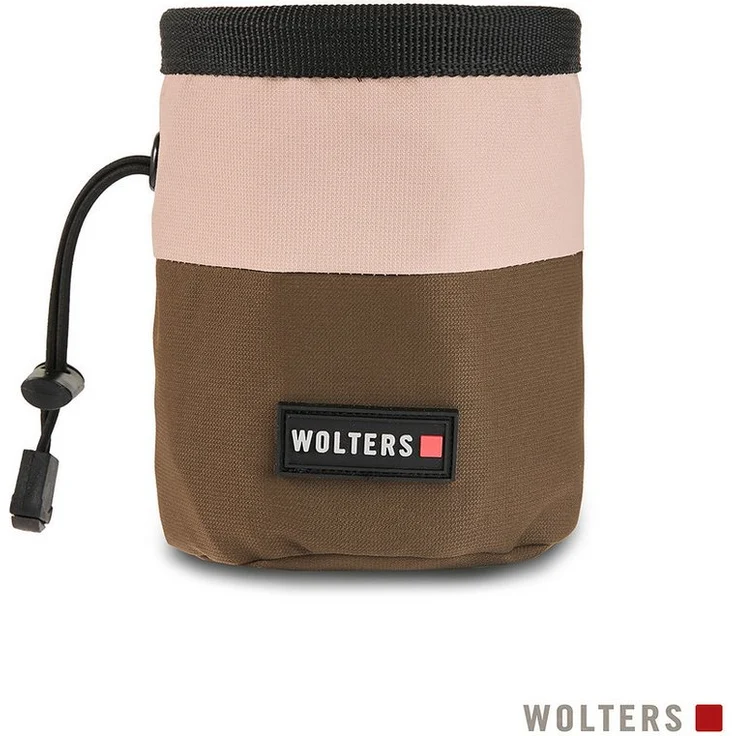 Wolters Leckerlibeutel Upcycling Wundertüte, umweltfreundlicher Snackbeutel aus ressourcenschonenden Materialien mit Gummizug und Clip, verschiedene Designs