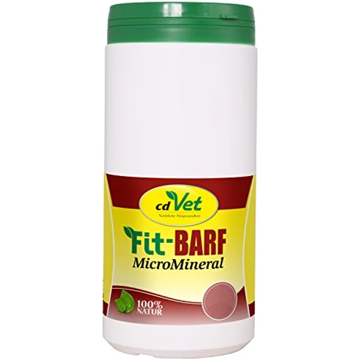 cdVet Fit-BARF Micromineral 1 kg, Mineralstoff- und Spurenelemente-Pulver für Hunde und Katzen, 100% natürliche Zutaten – Bild 1