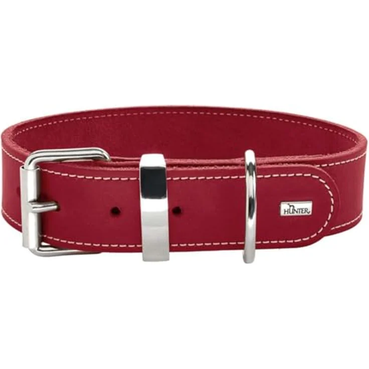 Hunter Hunde-Halsband Aalborg Special rot XS – Bild 2