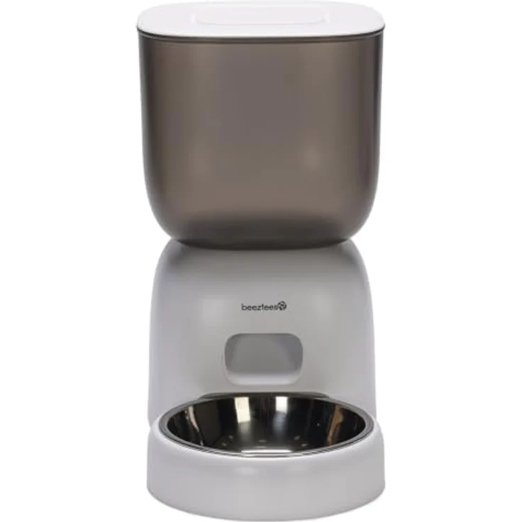 Beeztees Smart Feeder Chris, Futternapf für Katzen und kleine Hunde, 3 l, mit App-Steuerung und Edelstahlnapf – Bild 2