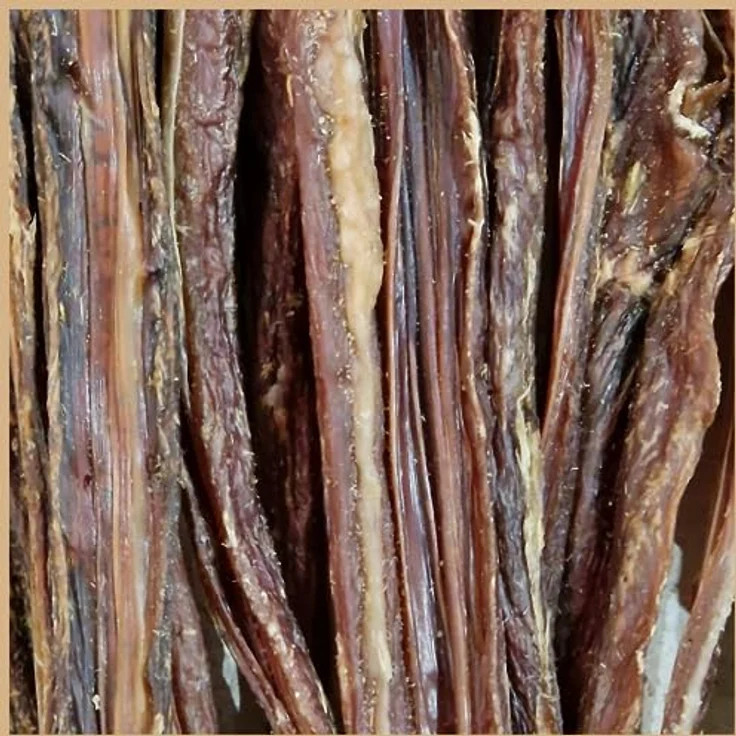 Supravit Rinderdörrfleisch 200g, 100% natürliches Trockenfleisch für Hunde, proteinreich und Zahnreinigung unterstützend, hergestellt in Deutschland – Bild 2