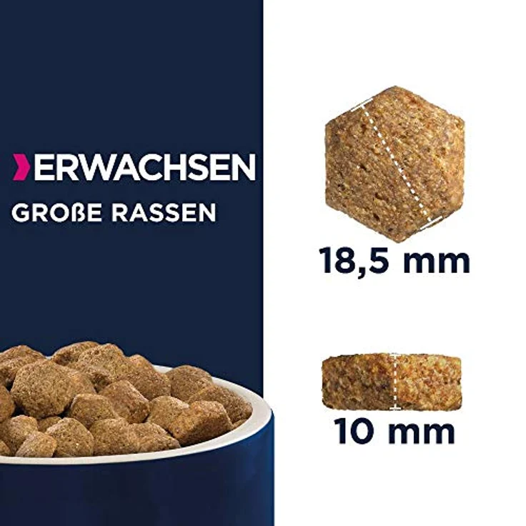 Eukanuba Hundefutter mit frischem Huhn für große Rassen, Premium Trockenfutter für ausgewachsene Hunde, 15 kg, mit Glucosamin und Omega-Fettsäuren – Bild 4