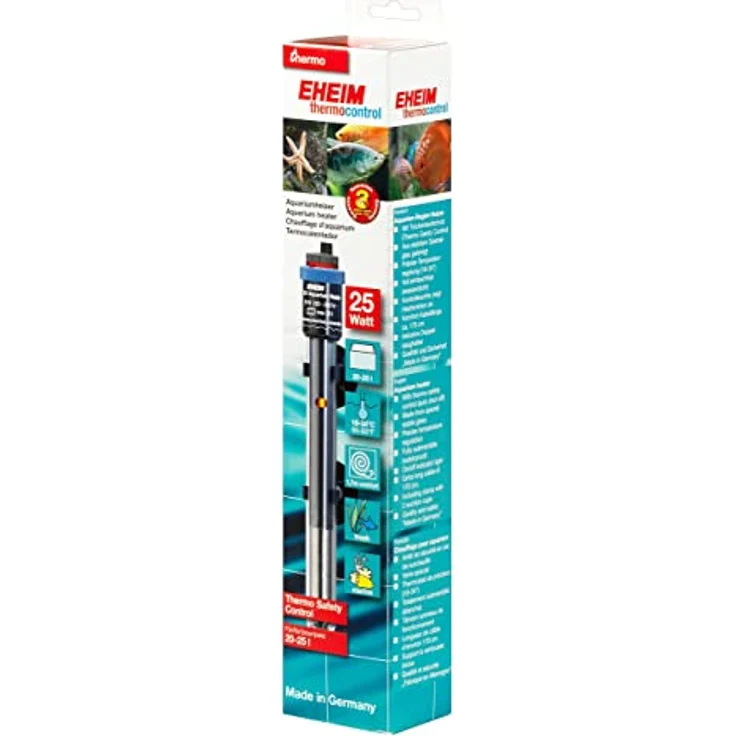 EHEIM thermocontrol 25 Aquarienheizer Präzise Temperatur-Einstellung von 18 bis 34 °C – Bild 2
