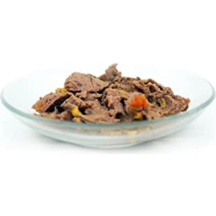 Bellfor Freiland-Menü, getreidefreies Nassfutter mit 64% Hühnerfleisch, 6x200g – Bild 4