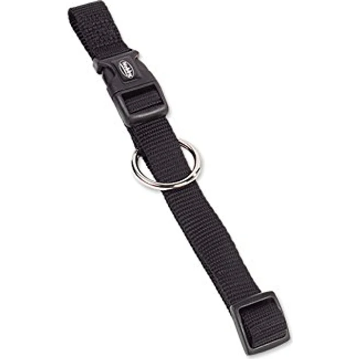 Nobby Halsband Classic Hals: 50-65 cm, Breite: 25 mm, schwarz – Bild 2