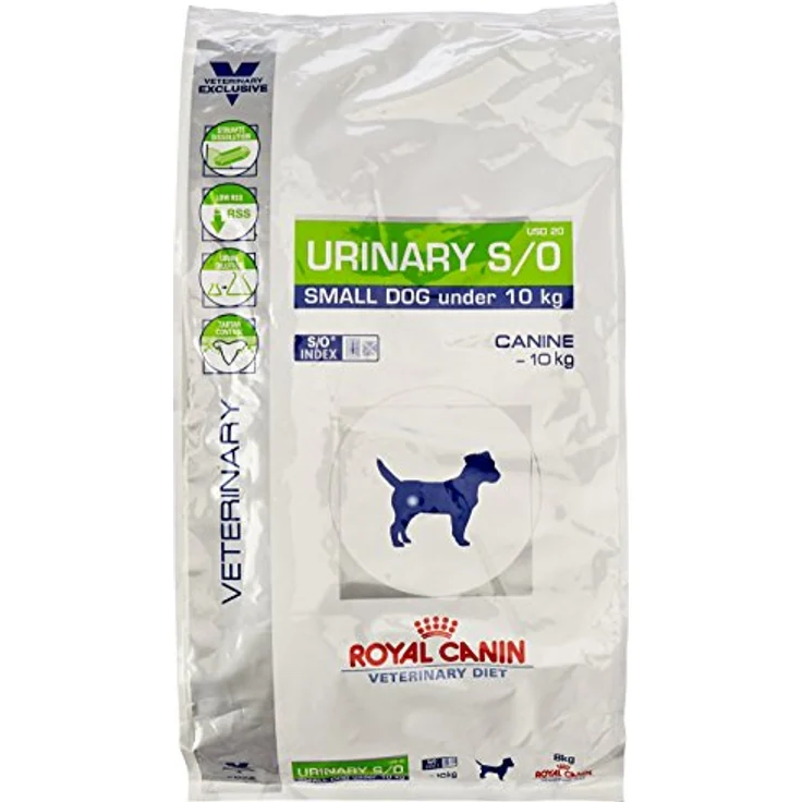Royal Canin Vet Diet Urinary S/O, Trockenfutter für kleine Hunde, 8 kg – Bild 1