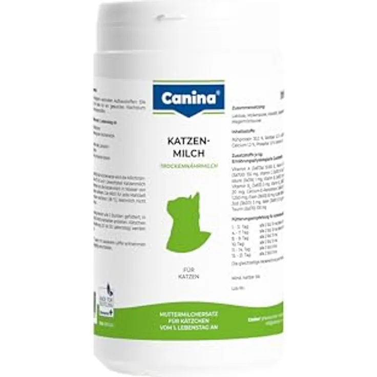 Canina Katzenmilch, 450 g, nährstoffreiche Ergänzung für Katzen mit 30% Rohprotein und 25% Rohfett