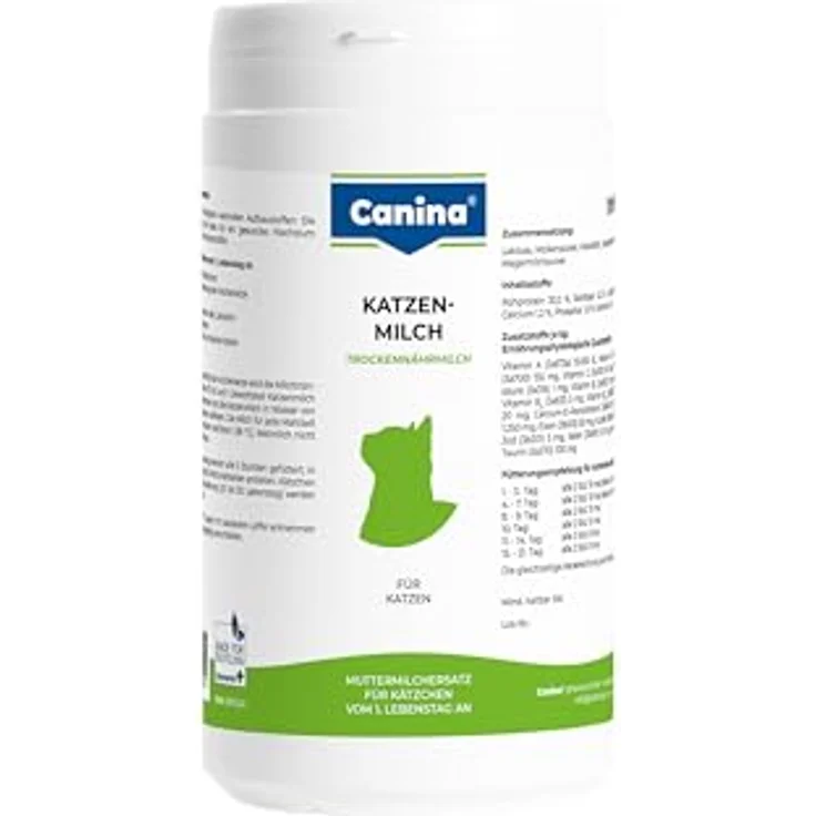 Canina Katzenmilch, 450 g, nährstoffreiche Ergänzung für Katzen mit 30% Rohprotein und 25% Rohfett