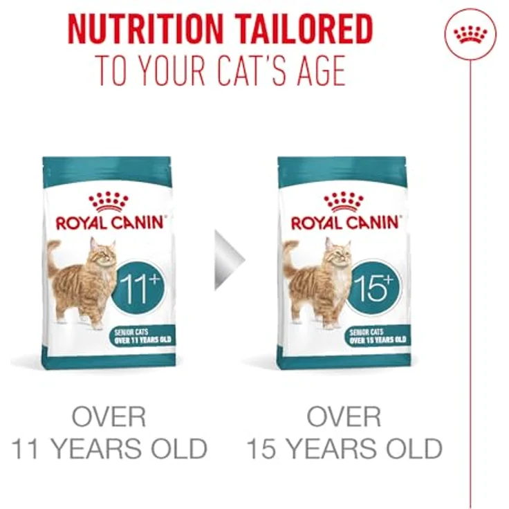 ROYAL CANIN Ageing Sterilised 11+, 400 g, Trockennahrung für kastrierte Katzen ab 11 Jahren, mit HealthyAge7™ Complex und leicht zu kauenden Kroketten – Bild 5