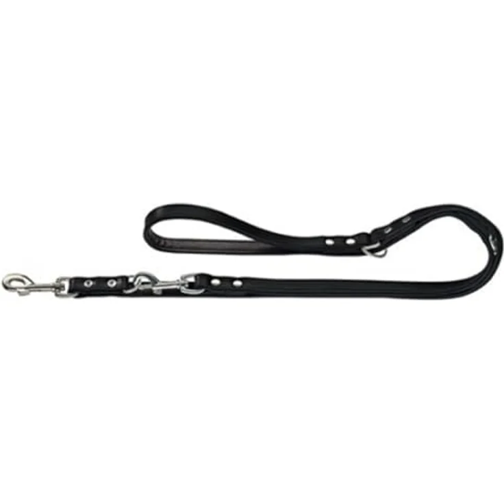 Hunter Hunde-Leine verstellbar Basic schwarz 13-200 – Bild 2