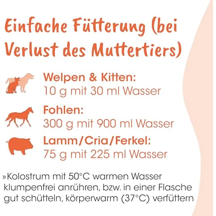 cdVet Singulares Rinder-Kolostrum pur, 100% natürliches Einzelfuttermittel für Hunde, 30 g - reich an Mineralien, Vitaminen und Aminosäuren – Bild 5