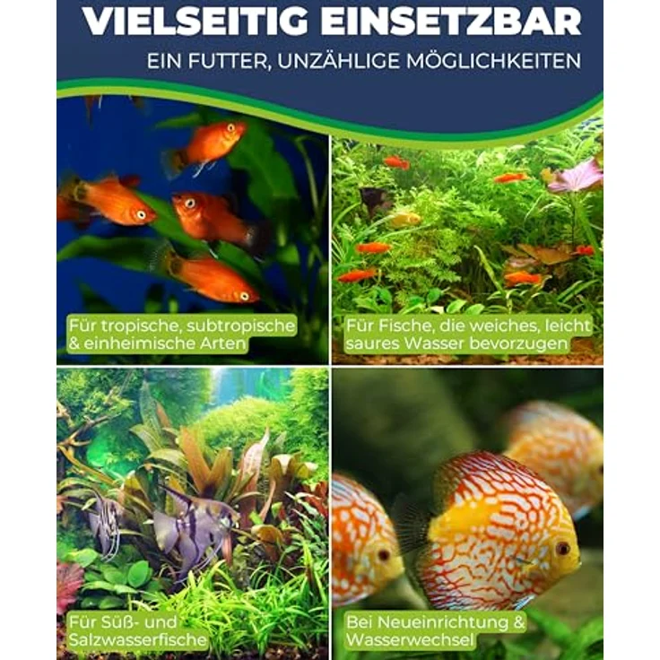 HOBBY Aquaristik Humin superaktiv, 1200 ml konzentrierter Aquarientorf, Wasseraufbereiter für gesunde Fische und Pflanzen, ideal für Süß- und Meerwasseraquarien – Bild 5