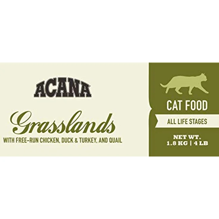 Acana Grasslands Katzenfutter, getreidefreies Trockenfutter mit hohem Fleischanteil, 1,8 kg – Bild 3