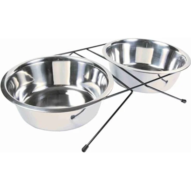 Trixie Napf-Set Eat on Feet 2 × 2,8 l/ø 24 cm – Bild 2