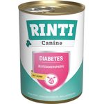 Rinti Canine Diabetes Huhn, Nassfutter zur Regulierung der Glucoseversorgung, 6x400g