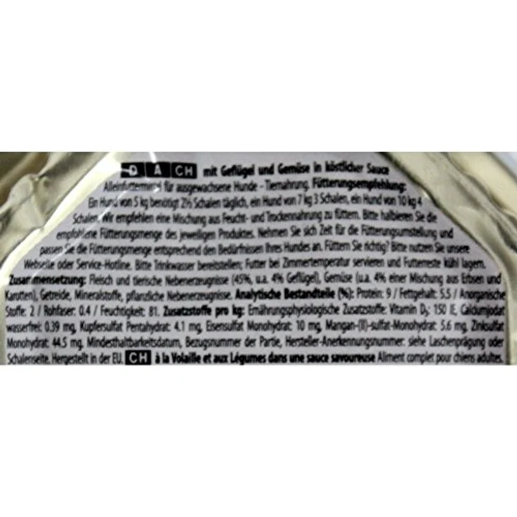 Cesar Megapack Schale 14 x 150 g, Hunde-Nassfutter mit Landragout aus Geflügel, Gemüse und Petersilie in Sauce – Bild 2