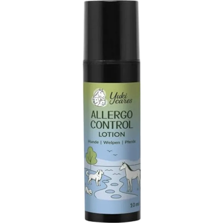 Yuki cares Allergo Control Lotion, Juckreizmittel für Hunde mit natürlichen Wirkstoffen, 10ml, handgemacht in Deutschland
