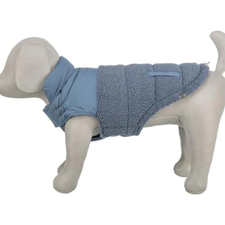 TRIXIE Wintermantel Ajou, Hundemantel aus Polyester mit warmer Wattierung und verstellbarem Brustlatz – Bild 2