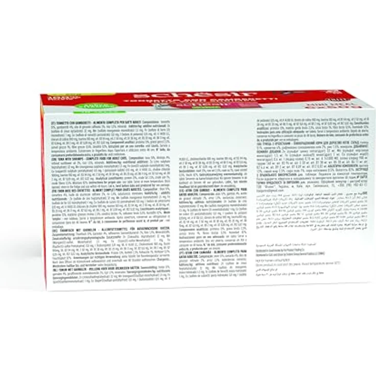 Schesir Complete Nutrition Filet in Gelee, Katzen-Nassfutter mit Thunfisch und Garnelen, 6 x 50 g, hohes Feuchtigkeitsniveau, hohe Proteingehalte, natürliche Rezeptur – Bild 2