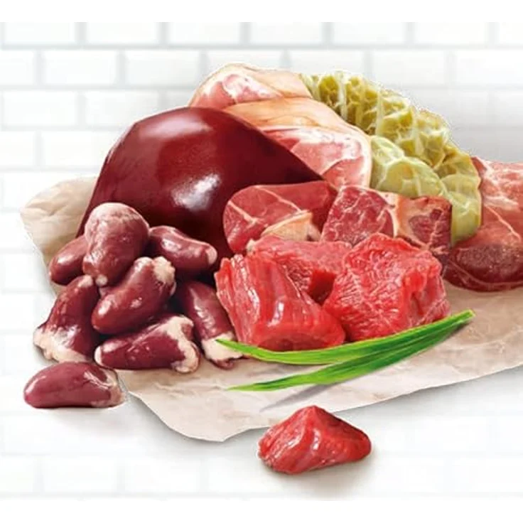 Rinti RINTI Kennerfleisch 800 g, Hunde-Nassfutter mit hohem Fleischanteil und Geflügelherzen, getreidefrei, ballaststoffreich, ohne künstliche Zusatzstoffe – Bild 5