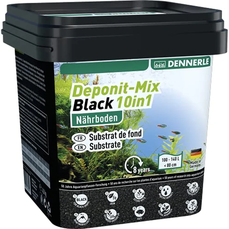 Dennerle Deponit-Mix Black 10in1 - 4,8kg – Bild 2