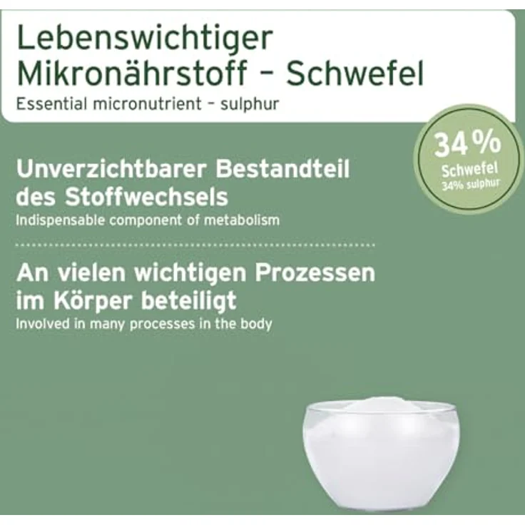 AniForte MSM Pulver 300g, reines Methylsulfonylmethan für Hunde und Katzen zur Gelenkunterstützung und Stoffwechselverbesserung – Bild 4