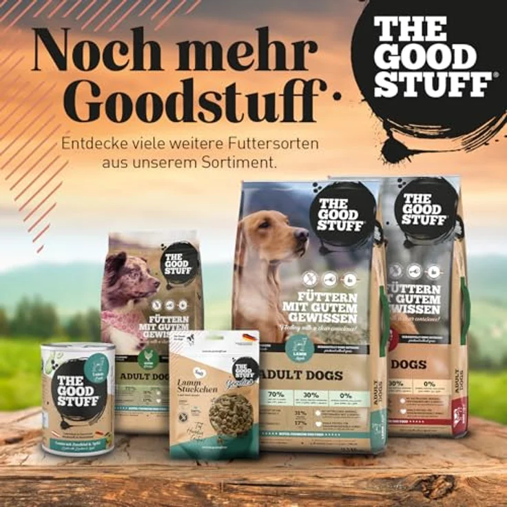 The Goodstuff Adult Lamm, Hunde-Trockenfutter mit frischem Lamm-Muskelfleisch, 2,5kg – Bild 9
