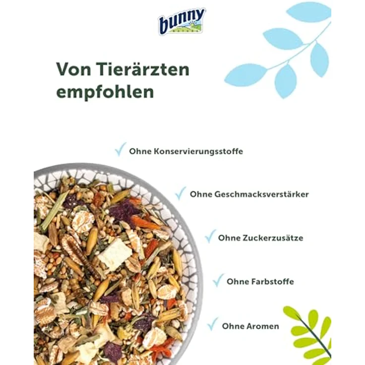 bunnyNature RennmausTraum Expert, Alleinfuttermittel mit Vitaminen, Mehlwürmern & hochwertigen Zutaten, 500g – Bild 5