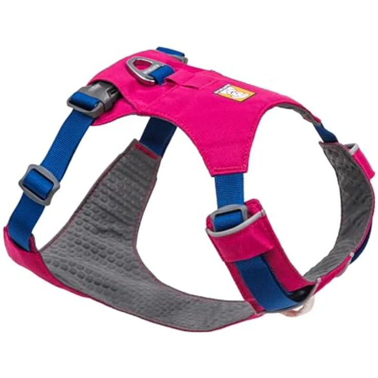 Ruffwear Hi & Light Hundegeschirr, leichtgewichtiges Design, reflektierender Absatz, XXXS, blau – Bild 2