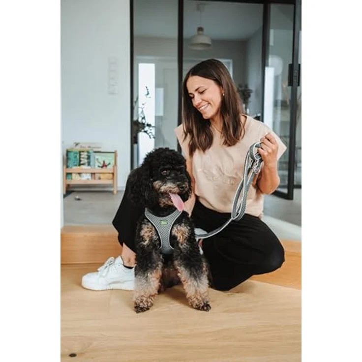 Hunter Hunde-Geschirr Hilo Comfort anthrazit S-M – Bild 9