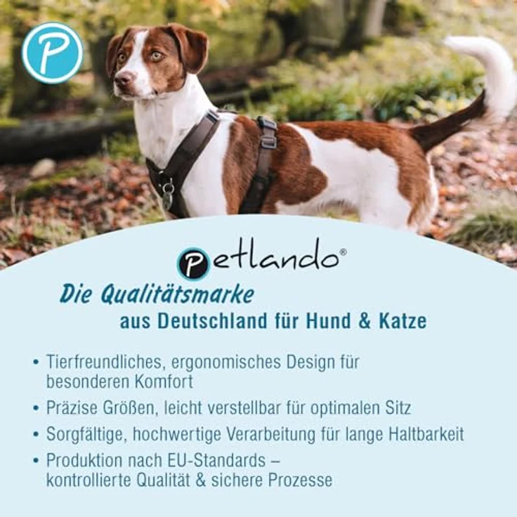 Petlando Brustgeschirr Mesh Y-Comfort XL Cognac (Halsumfang 60-108 cm, Brustumfang 68-100 cm) – Bild 9