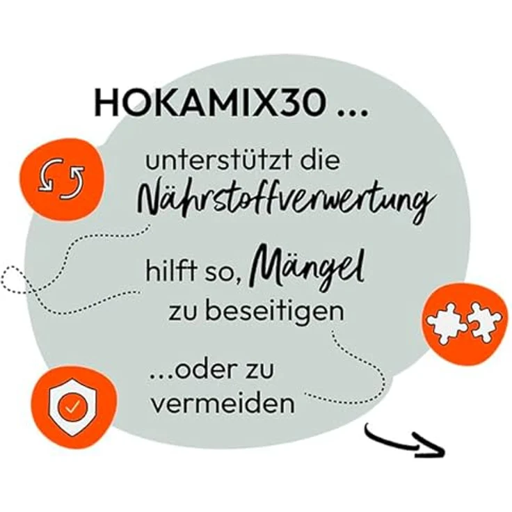 GRAU HOKAMIX 30 Snack Maxi, Futterergänzung für mittelgroße bis große Hunde, mit Hühnerfrischfleisch, 400 g – Bild 5