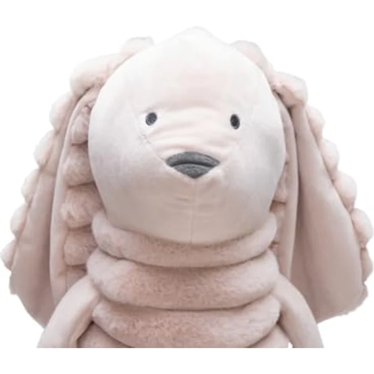 Designed by Lotte Reza Hase, Hundespielzeug aus Plüsch in Rosa, XL, ohne Squeaker, stilvoll und komfortabel – Bild 2