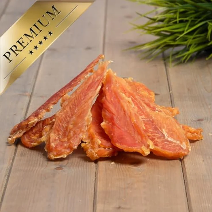 Lyra Pet® Hühnerbrust Soft 1 kg, proteinreicher Kausnack für Hunde, fettarm und gut verträglich, idealer Belohnungs- und Trainingssnack im wiederverschließbaren Beutel – Bild 3