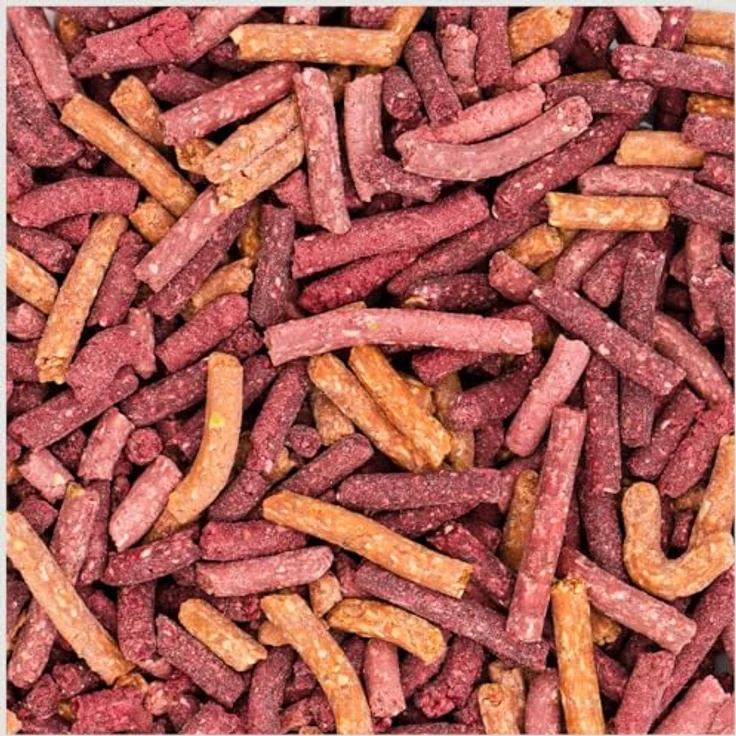 JR Farm Grainless Rübli-Sticks, Getreidefreies Kleintierfutter mit Karotten und Rote Beete, 100g – Bild 2