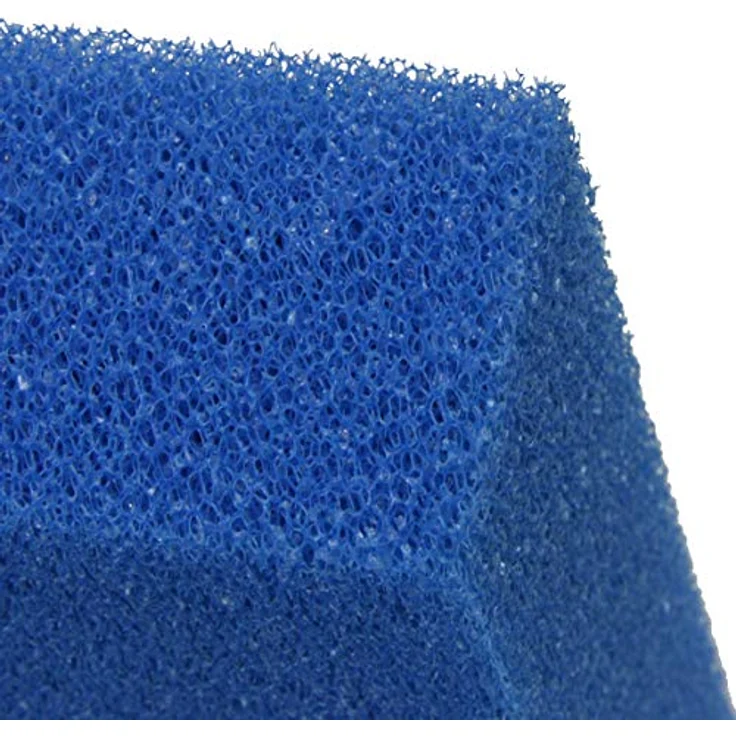 JBL Aquaristik und Terraristik Filterschaum, 50 x 50 cm H 10 cm, blau, grob, 10 ppi, ideal für Süsswasser Innenfilter – Bild 3
