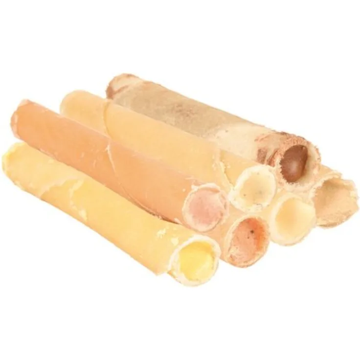 TRIXIE 10 Kaurollen, gefüllt mit Pansen, 12 cm, Sparpaket 10 x 22 g