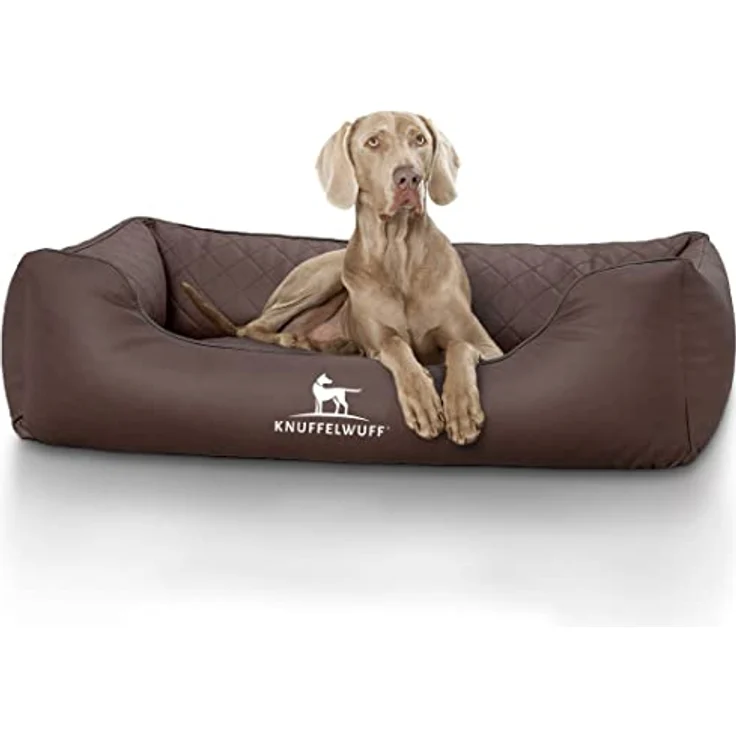 Knuffelwuff orthopädisches Hundebett Madison braun XL – Bild 2