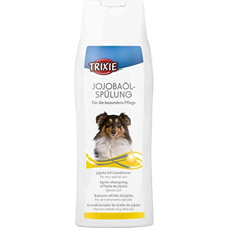 TRIXIE Jojoba Spülung, Fellpflege für Hunde, 250 ml, seidiger Glanz und Geschmeidigkeit – Bild 2