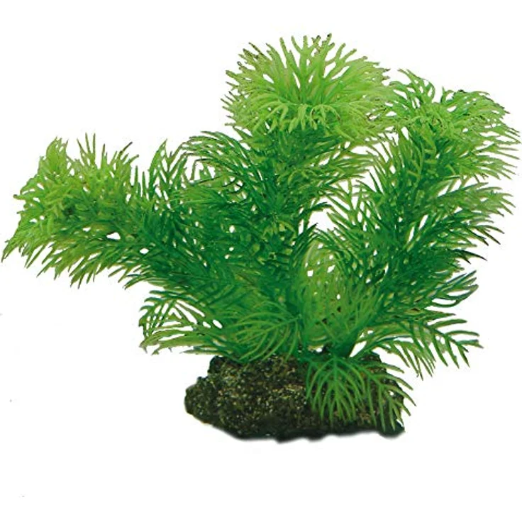 HOBBY Aquariendeko Plantasy Set, 6 künstliche Aquarienpflanzen in verschiedenen Größen für naturnahes Erscheinungsbild – Bild 3