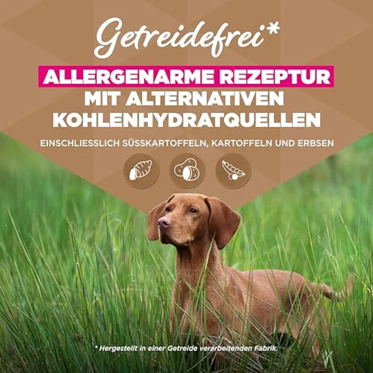 Eukanuba Hundefutter getreidefrei für große Rassen, Premium Trockenfutter mit Fisch und Glucosamin, 12 kg – Bild 3