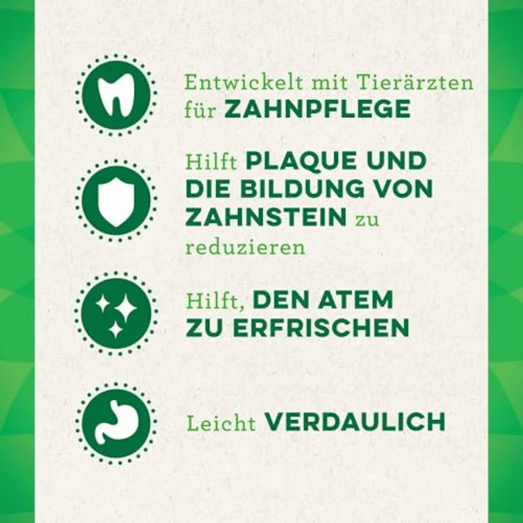 Greenies Dental Treats Original Medium, Zahnpflegesnacks für mittelgroße Hunde 12-22 kg, 340 g – zur täglichen Zahnreinigung gegen Plaque und Mundgeruch – Bild 3